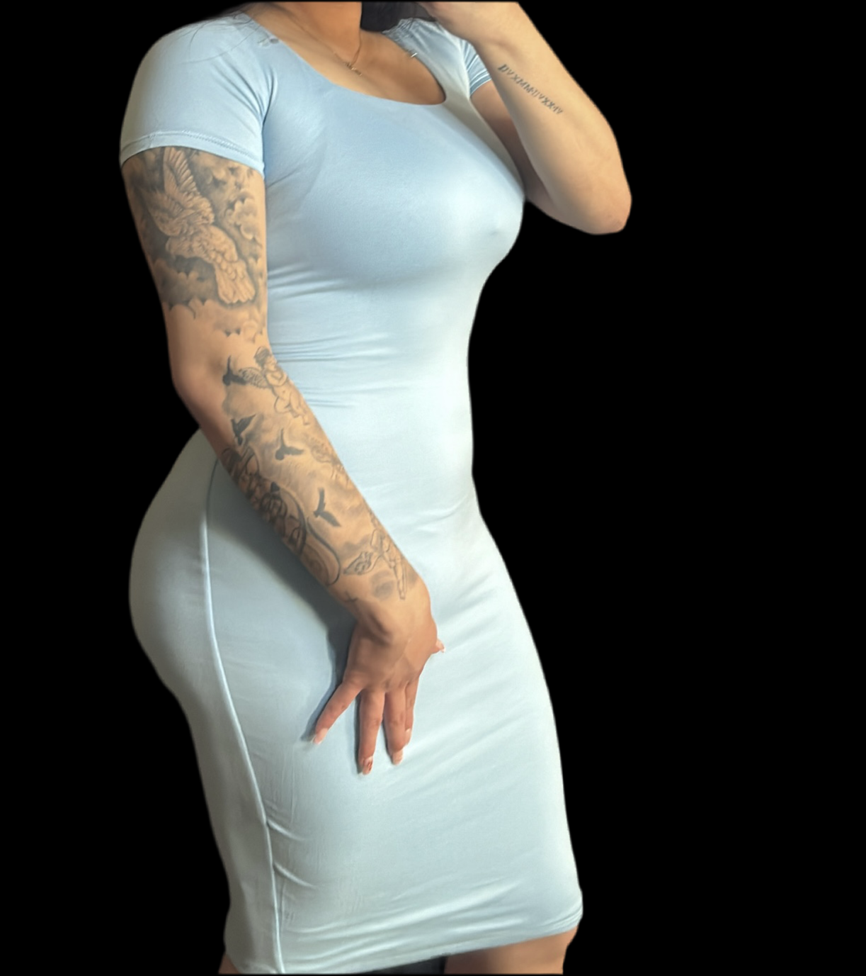 Baby Blue Dress